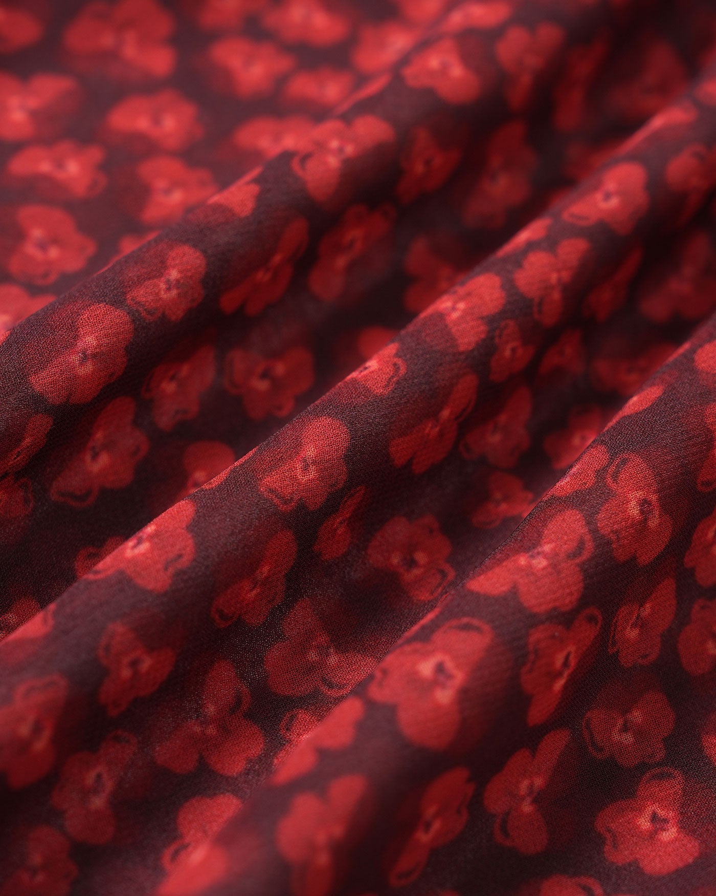 Red Cap Sleeve Floral Maxi Dress