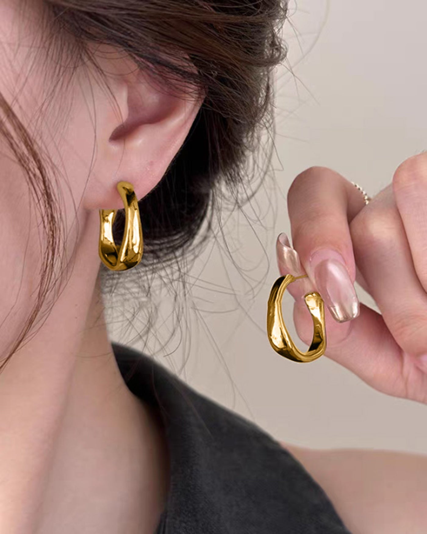 Gold Earrings