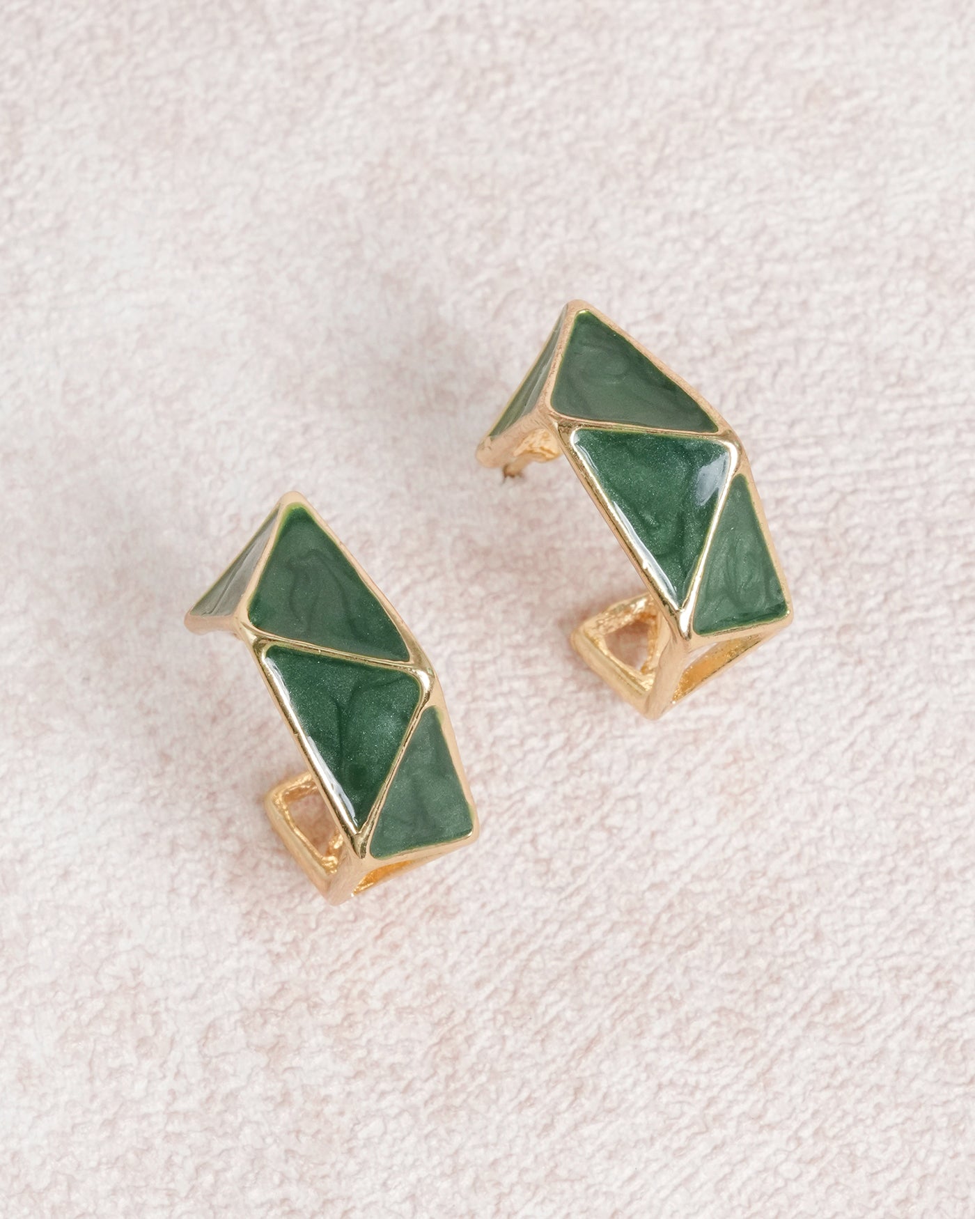 Green Earrings