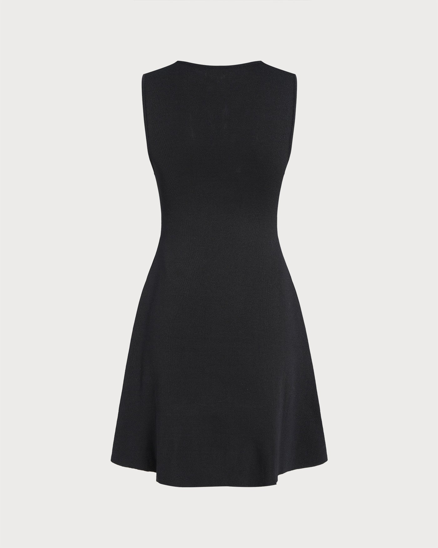 Minivestido Negro Sin Mangas