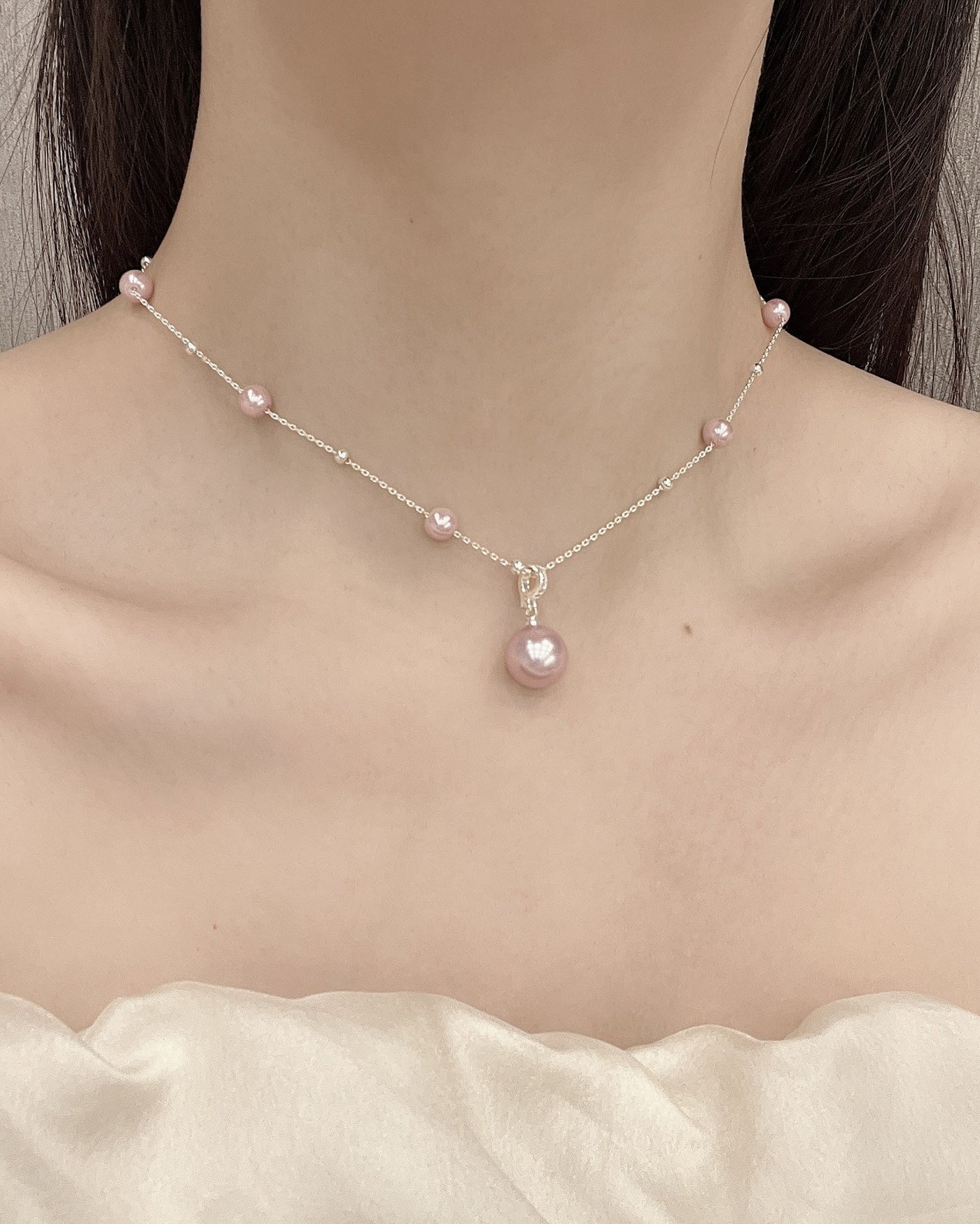 Pink Necklace