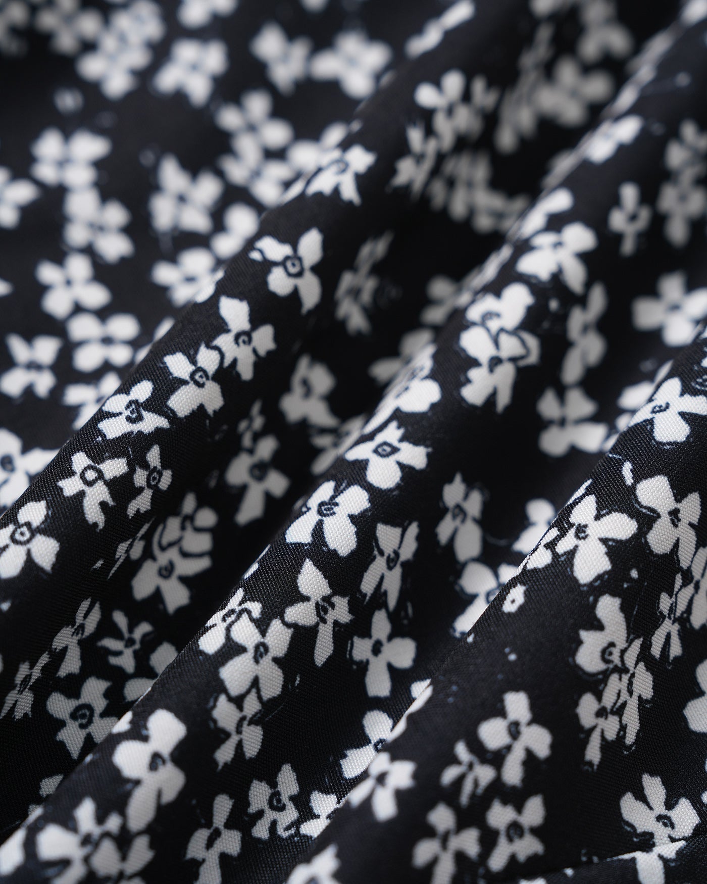 Black Floral Tie Straps Maxi Dress